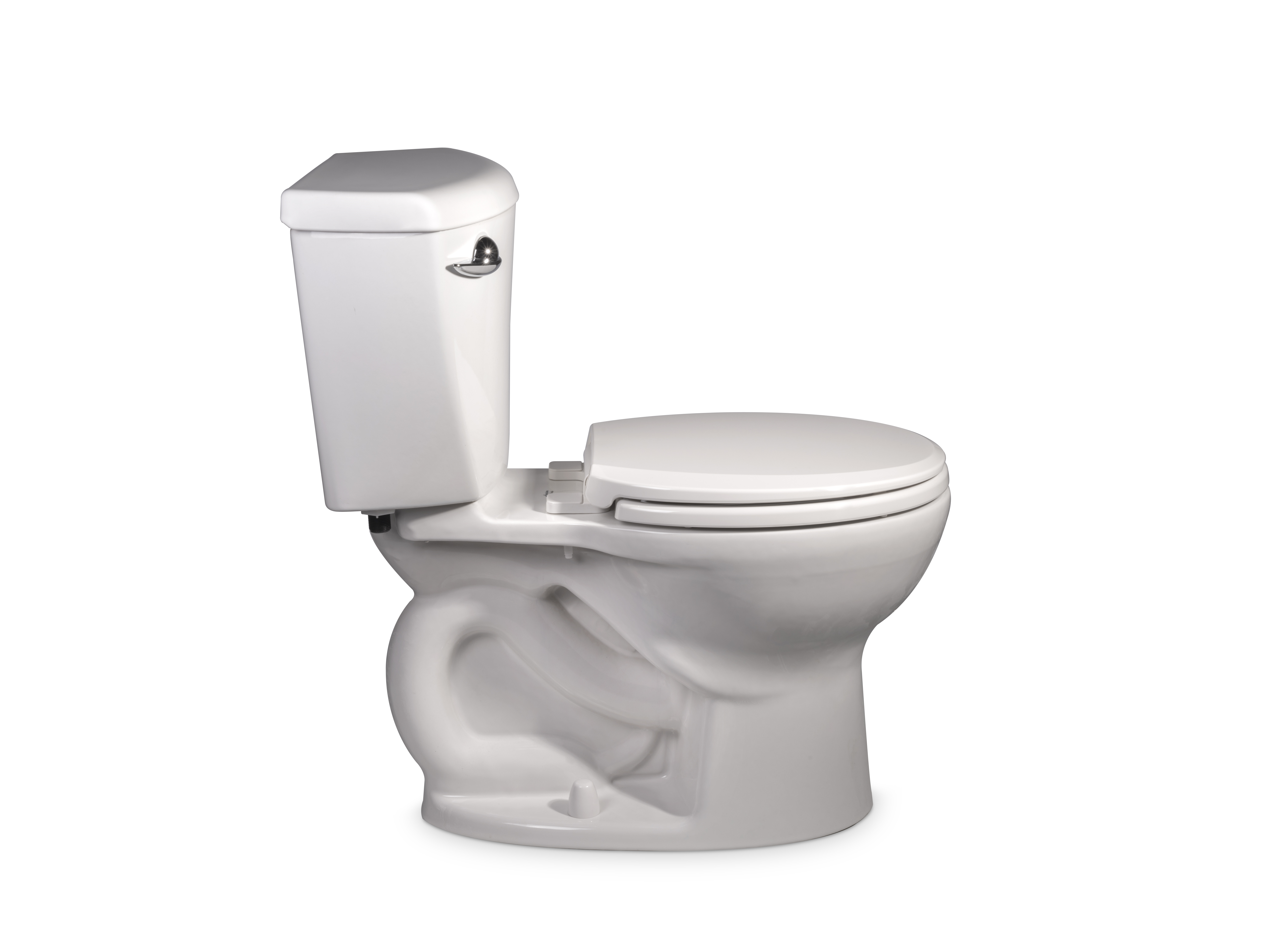 Ravenna 3 Two-Piece 1.6 gpf/6.0 Lpf Standard Height Round Front Complete Toilet With Seat and Lined Tank